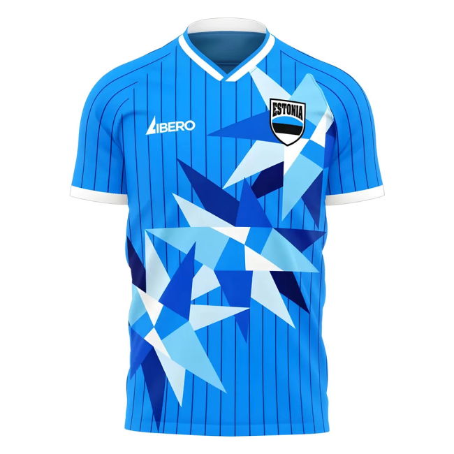 Premium Estonia 2025-2026 Home Player Authentic Replica