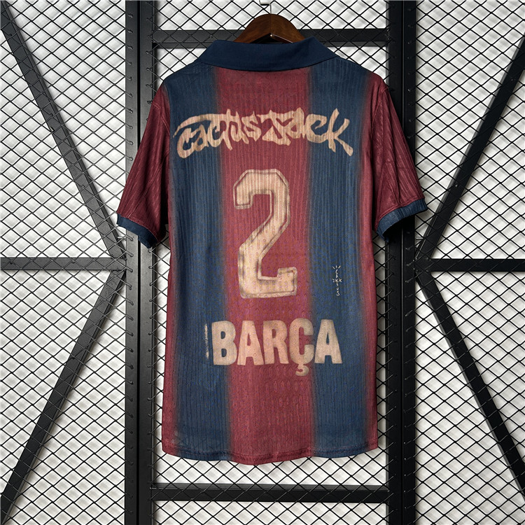 2526 Barcelona X Travis Scott Football Shirt - Official Replica 8254