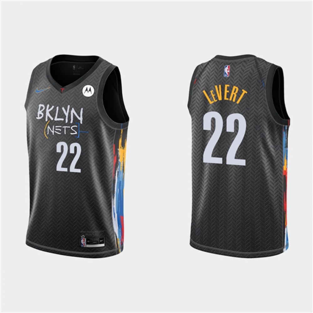 Performance 22 Brooklyn Nets Black Jersey - City Edition - NBA Collection