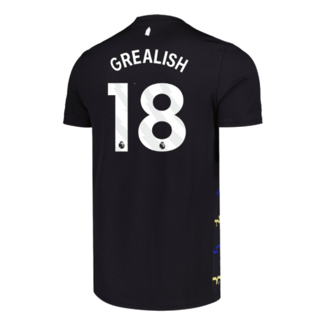 Everton Third Football Shirt 2025-20 Season Grealish 18 L S