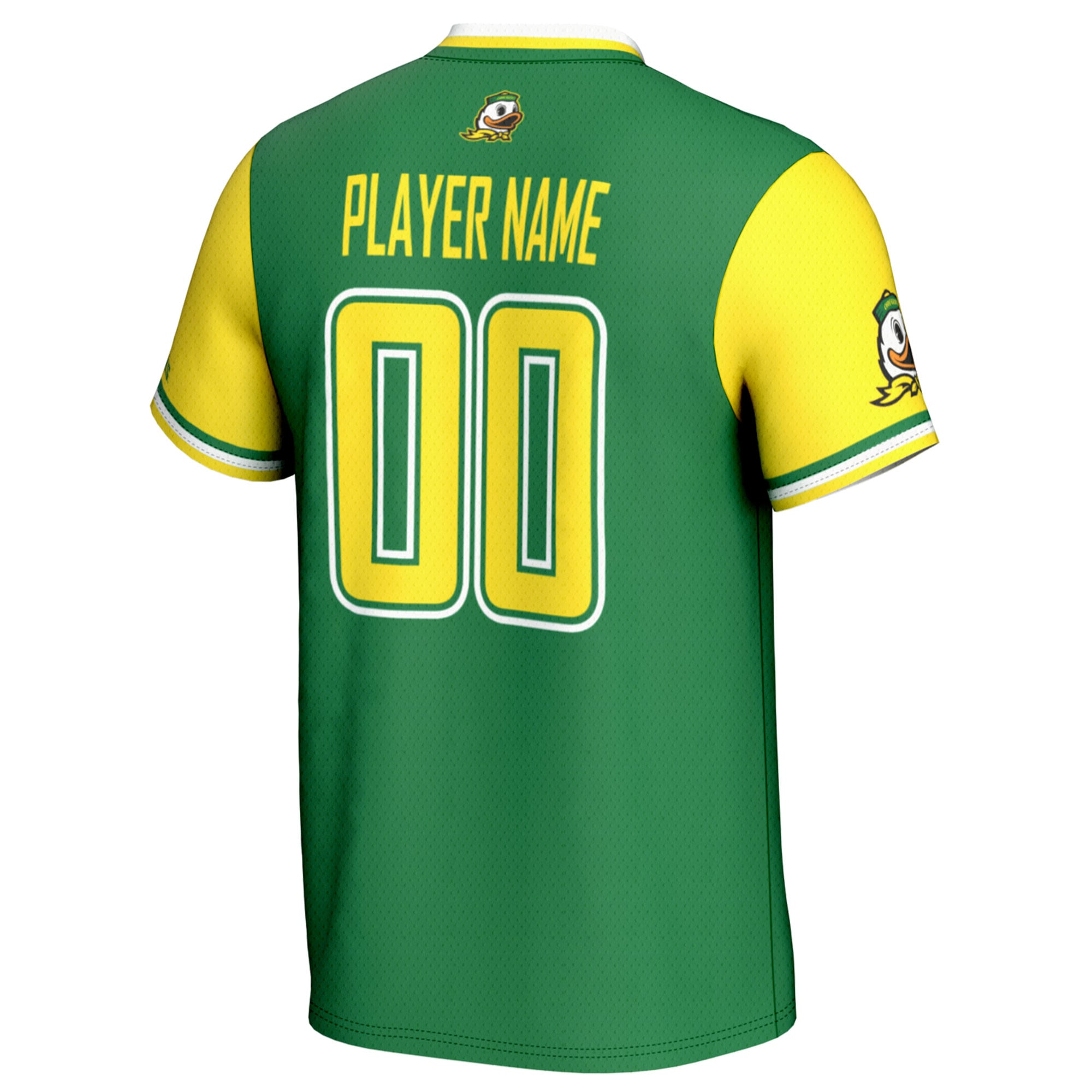 Oregon Ducks GameDay Greats Youth NIL Pick-A-Player Lightweight Softball Jersey - Green