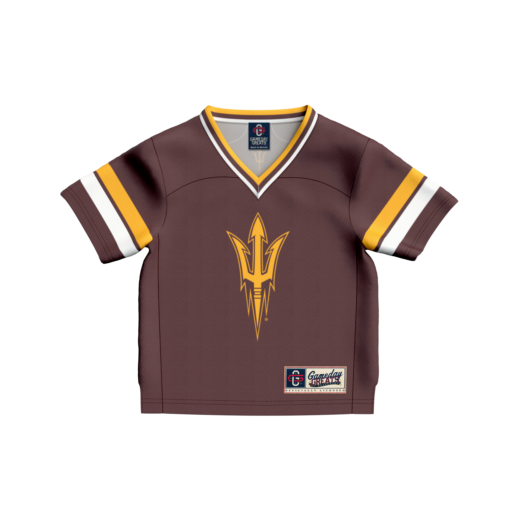 #1 Arizona State Sun Devils GameDay Greats Toddler Lightweight Collegiate Football Fashion 26/27 Football Jersey - Maroon