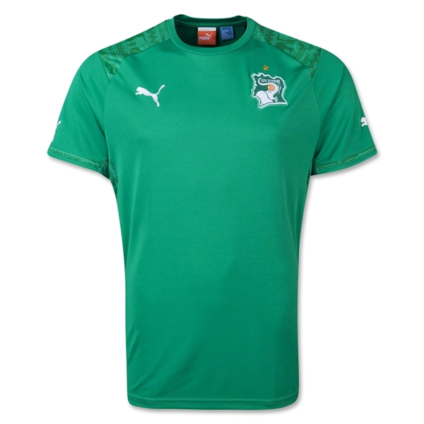 2014 FIFA World Cup Ivory Coast Away Soccer Jersey Football Shirt -