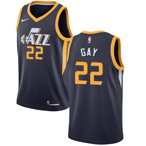UTA #22 Rudy Gay Elite 2024 Icon NBA Jersey - Green Swingman