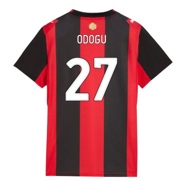[DDJ] 2026-2027 AC Milan Home Shirt (Womens) (Odogu 27)