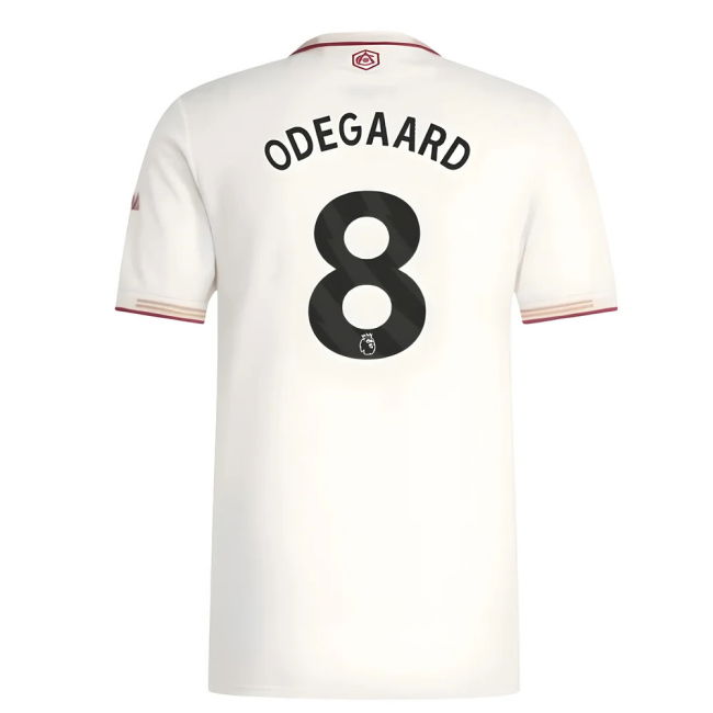 Premium Quality Arsenal Odegaard #8 2025-2026 Campaign Fan Gear Foo...