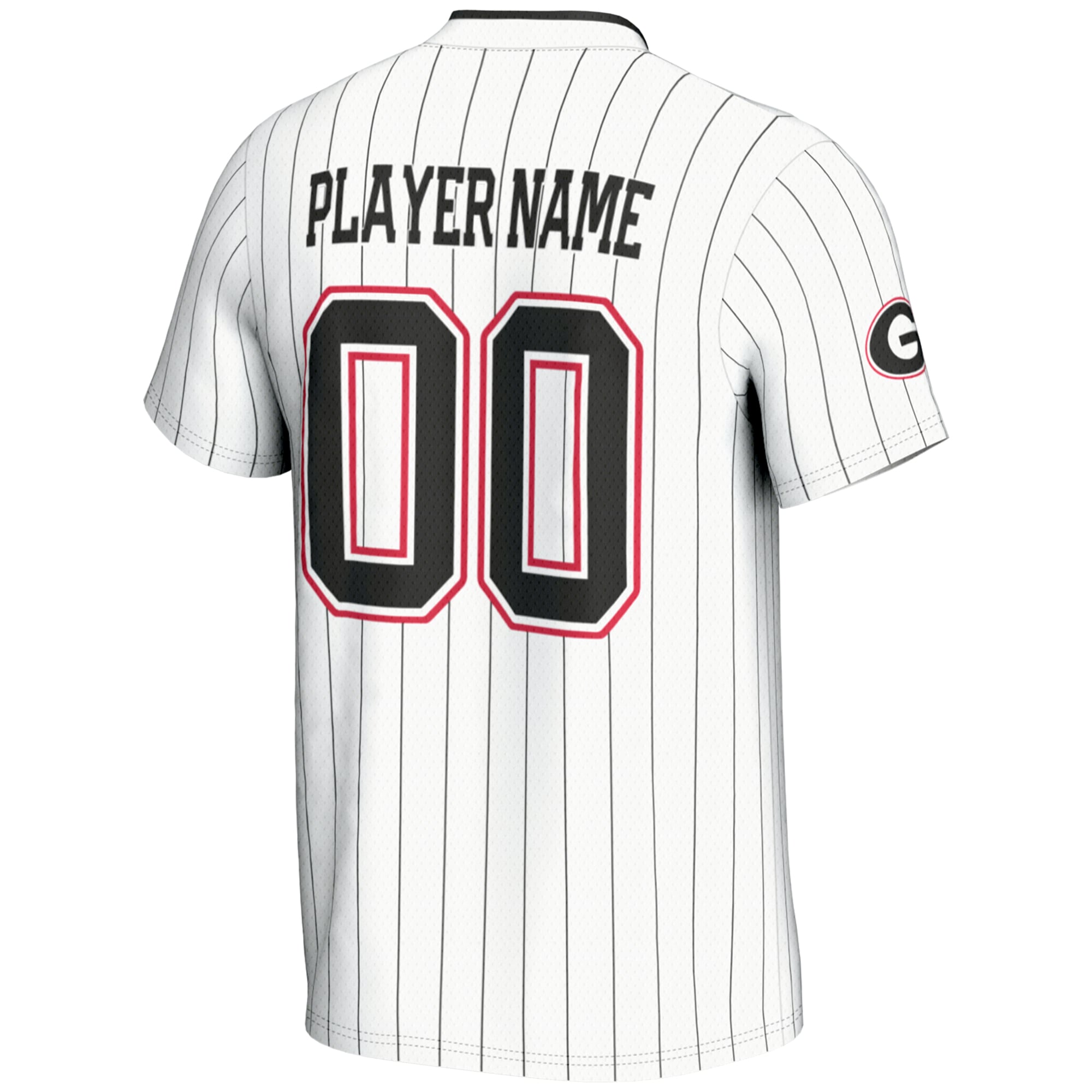 Georgia Bulldogs GameDay Greats Youth NIL Pick-A-Player Lightweight Softball Jersey - White