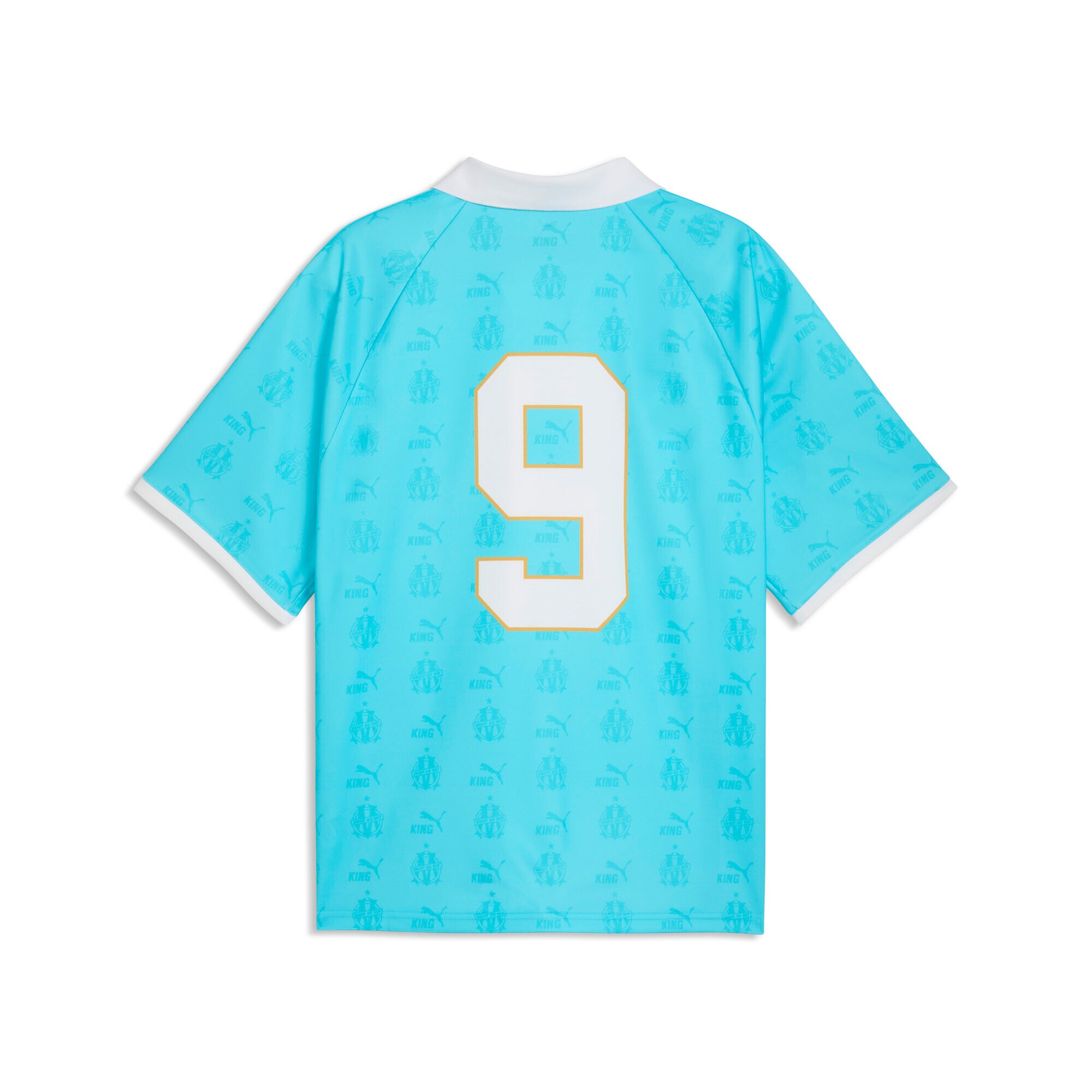[LK] Olympique Marseille KING Retro Fashion Jersey - Turquoise