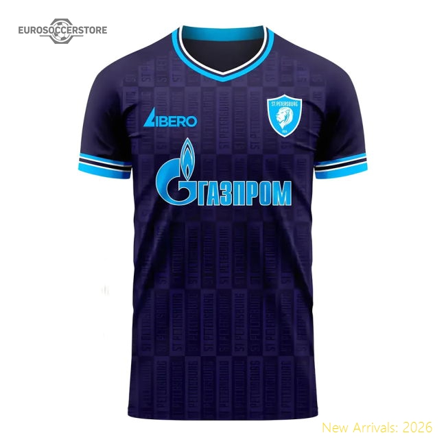 2025-2026 Zenit St Petersburg Third Fan Version Womens 2026 Third Shirt