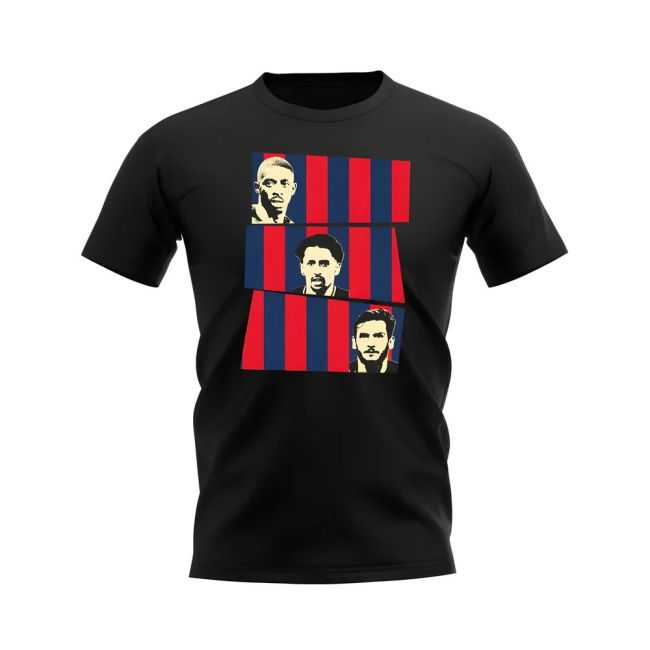 Dembele Marquinhos Kvaratskhelia PSG supporter T-Shirt (Adult