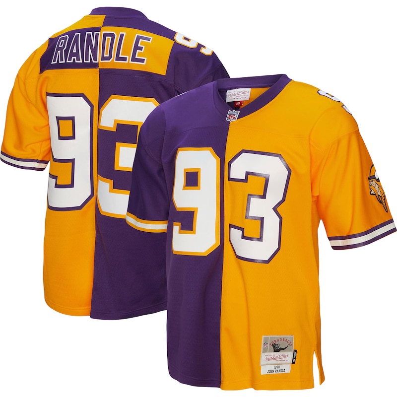 None John Randle Star Player MIN Vikings Genuine Jersey Football Appar