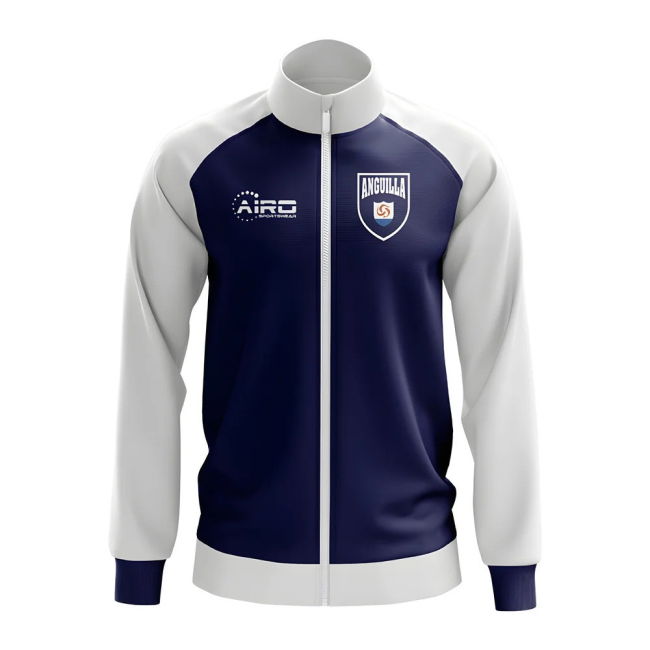 Limited-Edition Anguilla Concept Football Track Jacket (Blue)