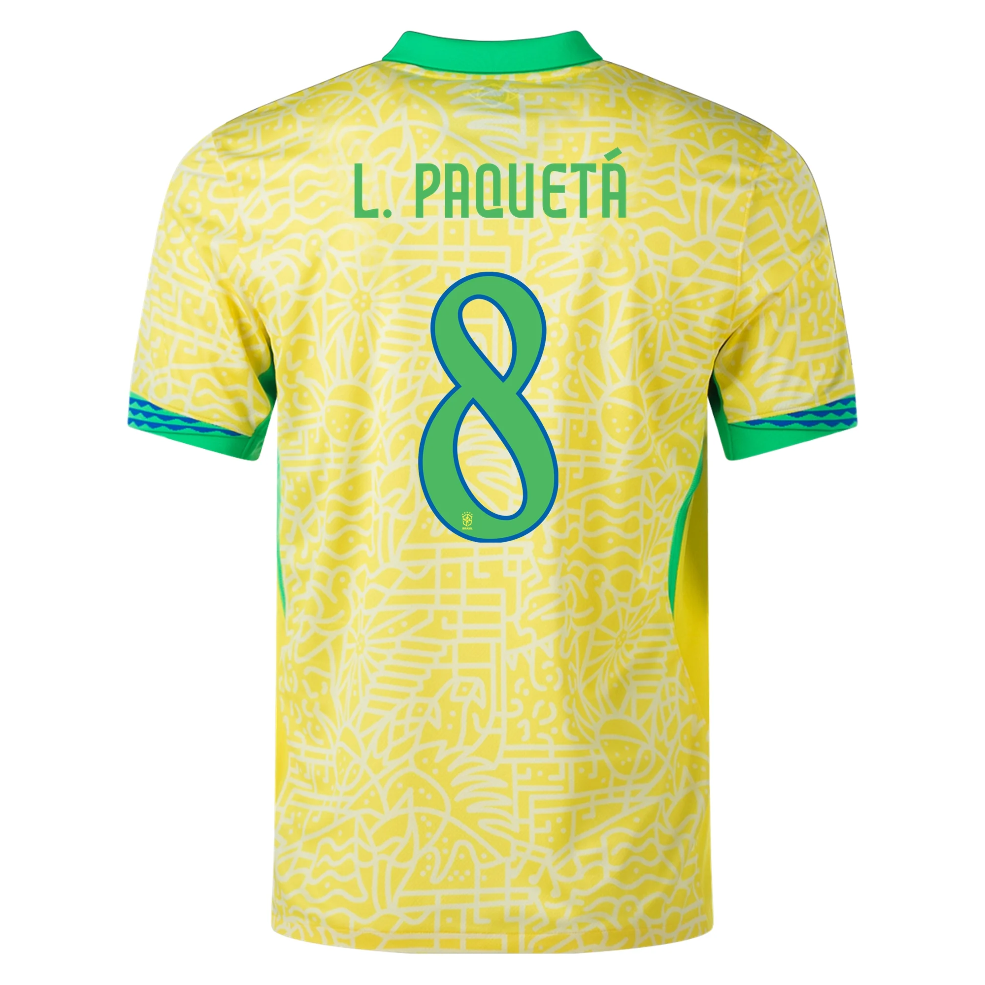 Brazil 2024-2025 Season Home Jersey –  Player Version S