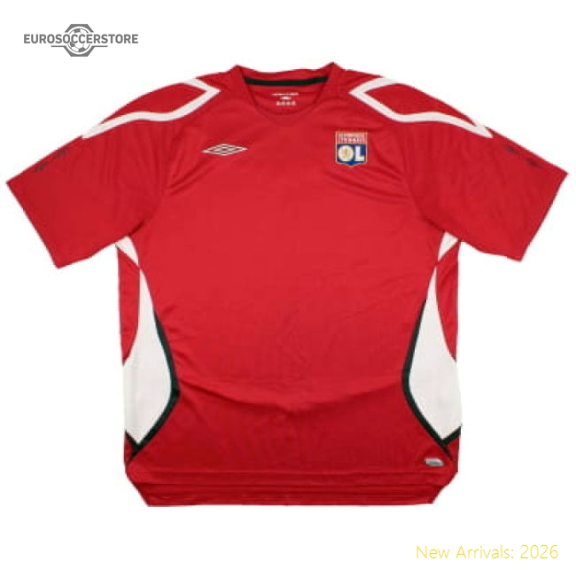 Professional-Grade Lyon 2005-06 Umbro Training Shirt (Xl) (Excellent)