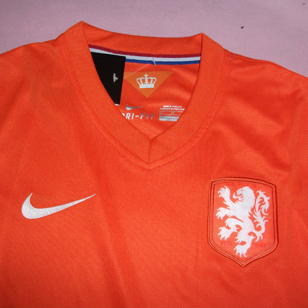 Kids 2014 World Cup Netherlands Home Whole KitShirtShorts - World Cup