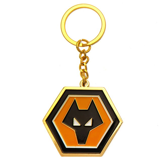 Men's Wolverhampton Wanderers FC Crest Keyring