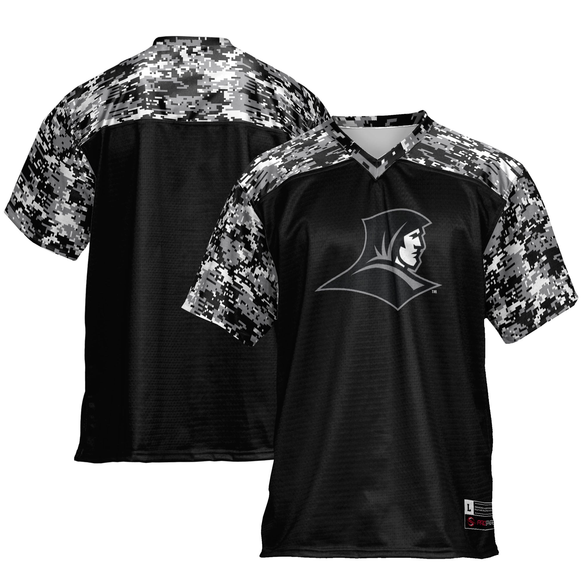 Men's Black Providence Friars Camo Football Jersey