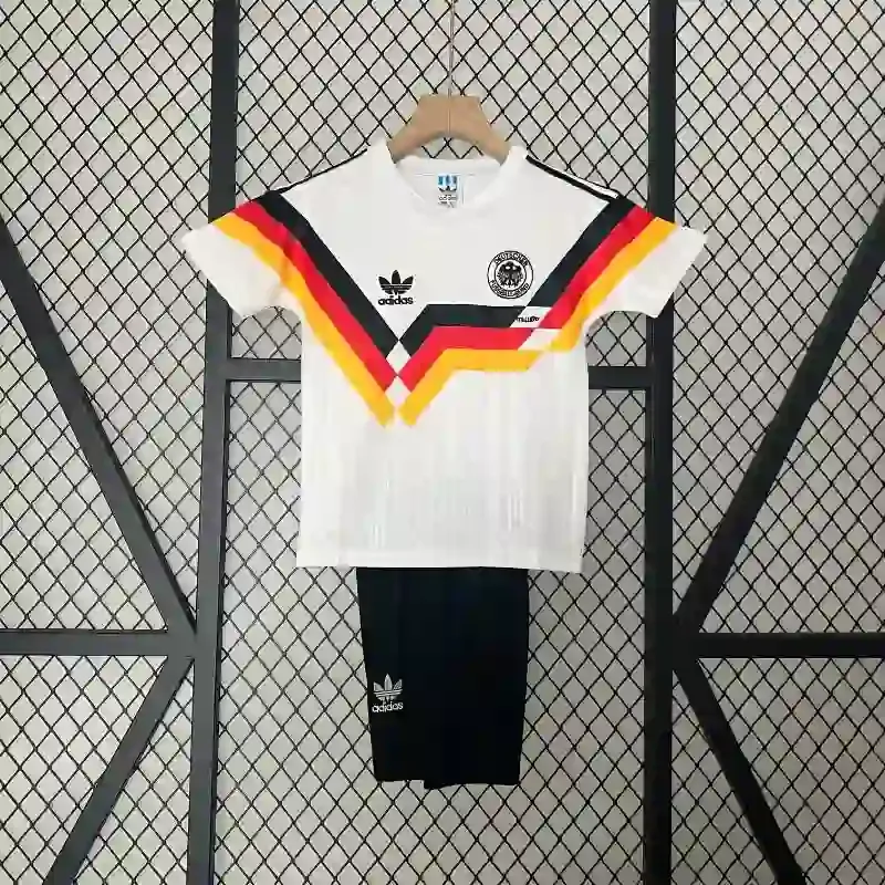 Cheap 1990 Kids Germany Jersey retro kit