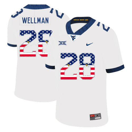 Men's None Elijah Wellman #28 premium White 2024 official licensed
