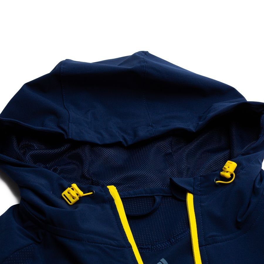 Sweden Windbreaker Tiro 26 Travel Team Navy In Multiple Adult Sizes