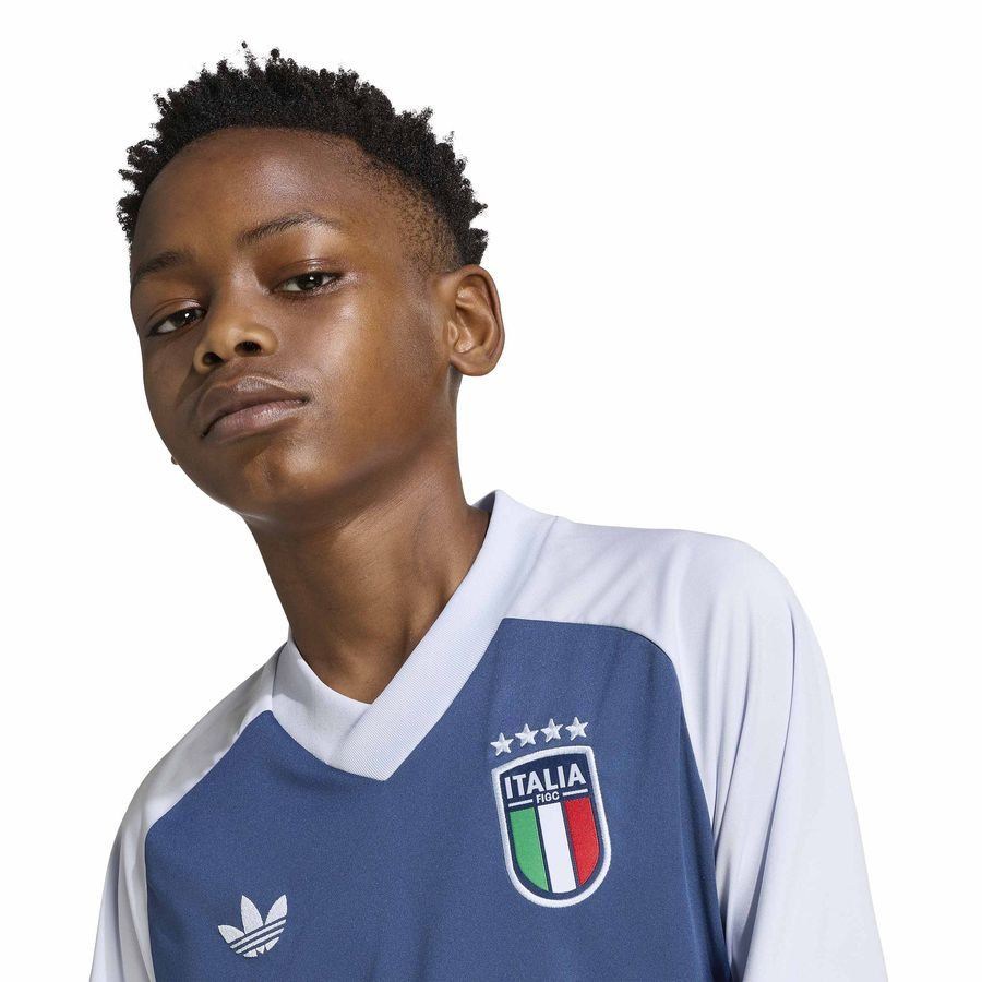 [EFKS] Italy Pre Match Night Marine Training Away Kids Kit T