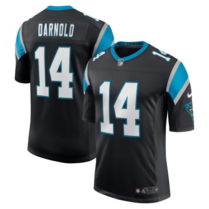 None Men's CAR Panthers Bold Pro-Level Jersey Game Day Wear