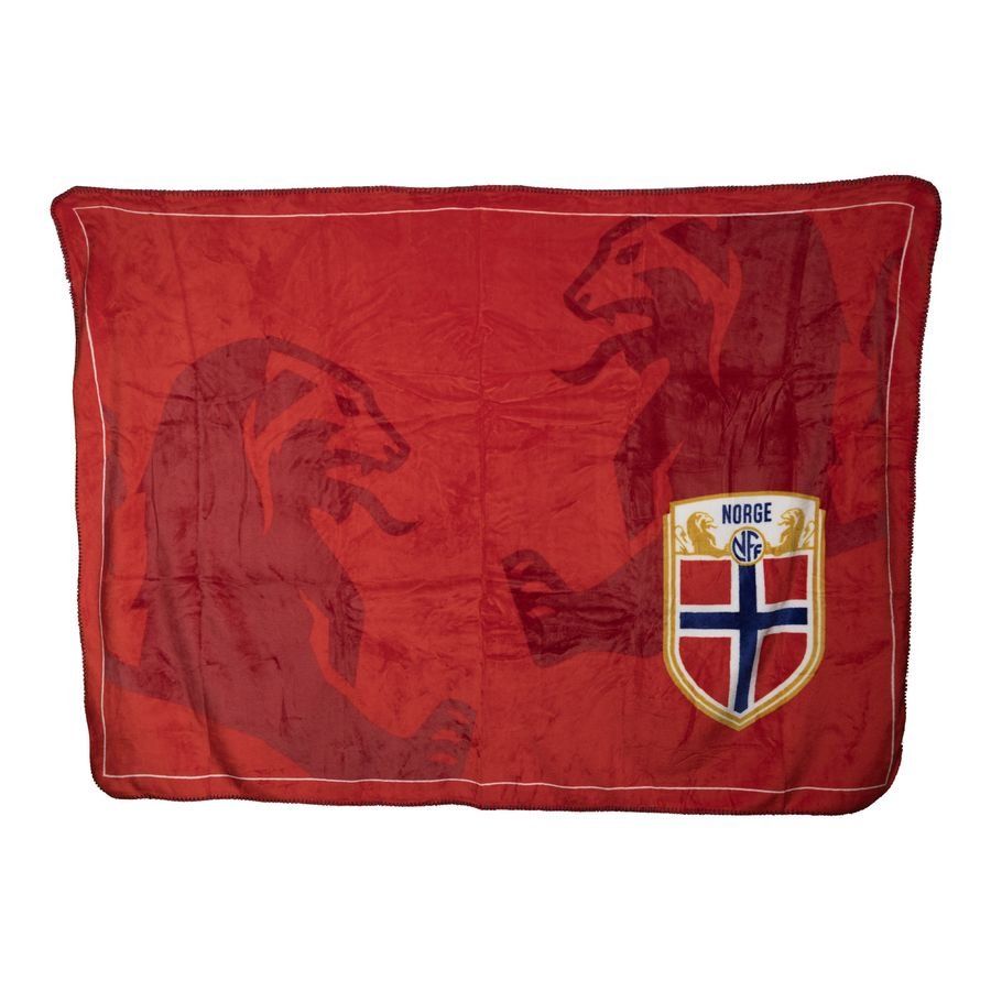 Norway Fleece Blanket Red Supporter Version In Multiple Adult Sizes