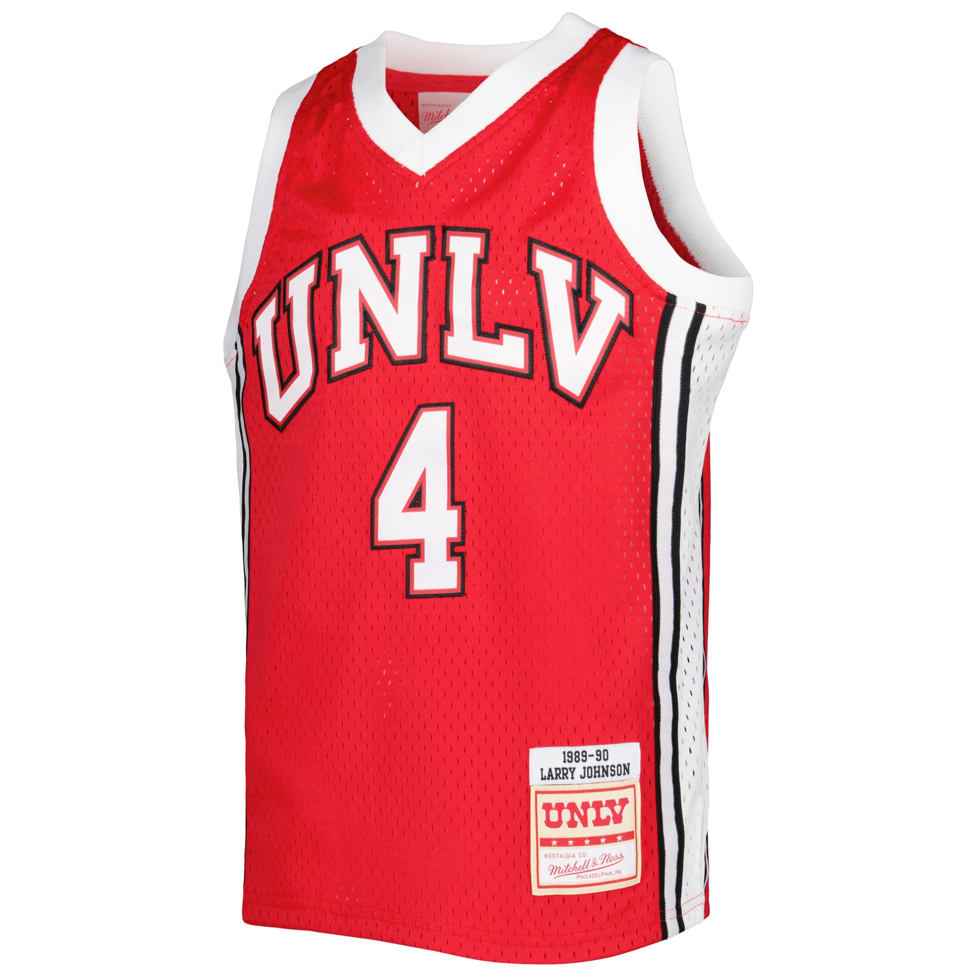 Larry Johnson UNLV Rebels Mitchell & Ness Youth Swingman Replica Jersey - Scarlet