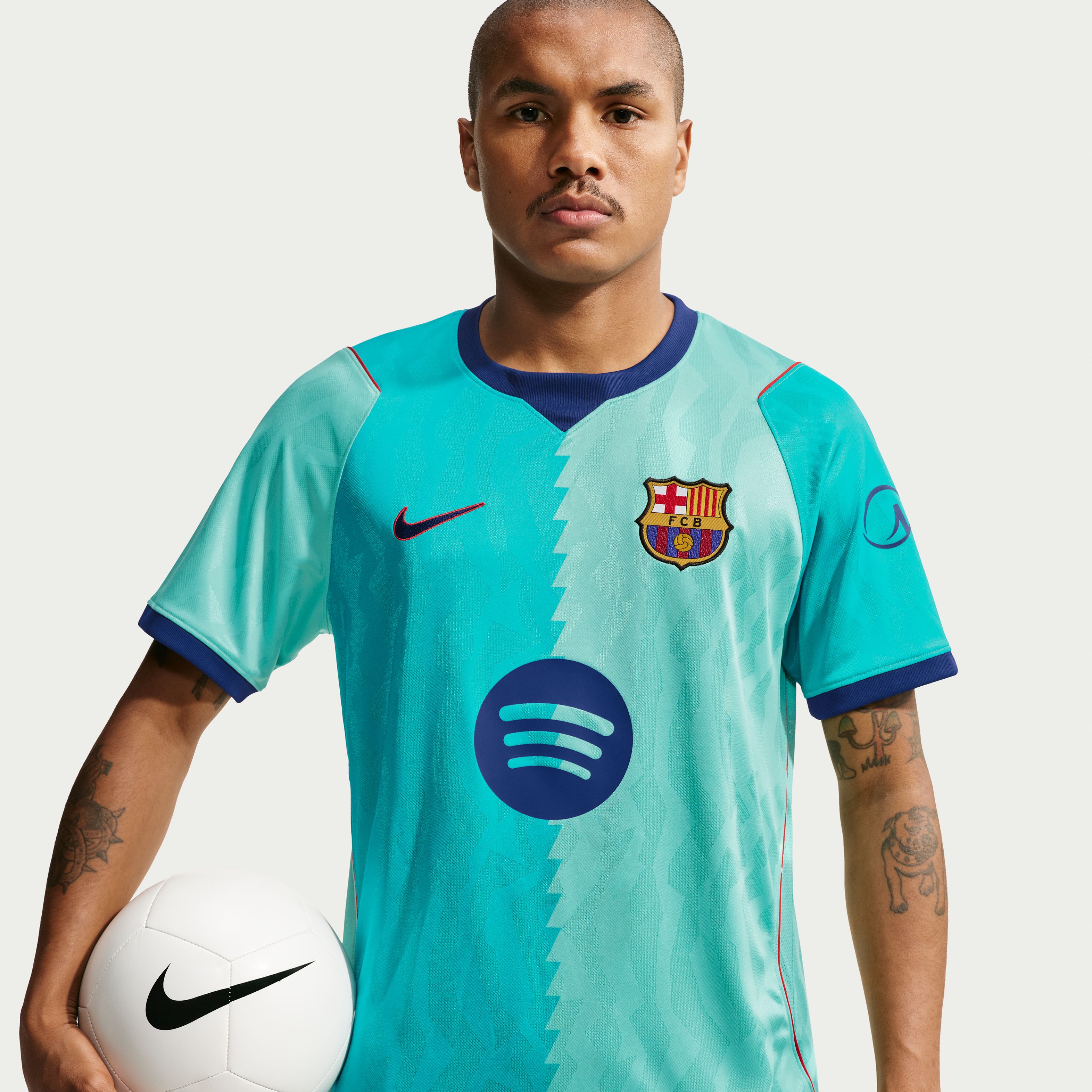 [SJH] Barcelona 2026/27 Third Stadium Replica Jersey - Turquoise