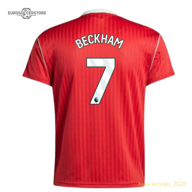 Manchester United Terrace Icons Shirt (Red) (Beckham 7)