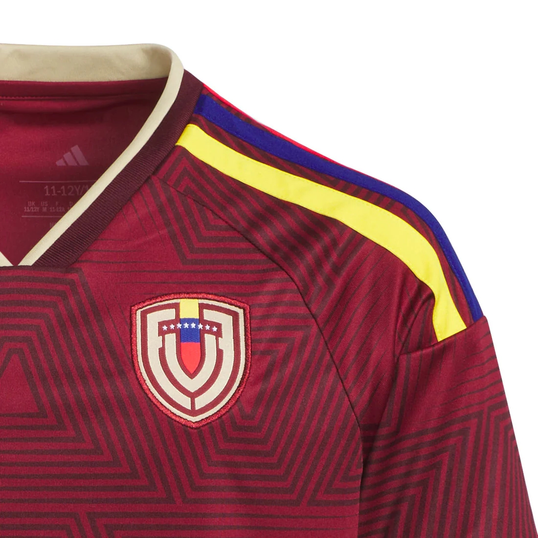 Venezuela 2026 Home Youth Jersey - La Vinotinto Junior Mountain Kit