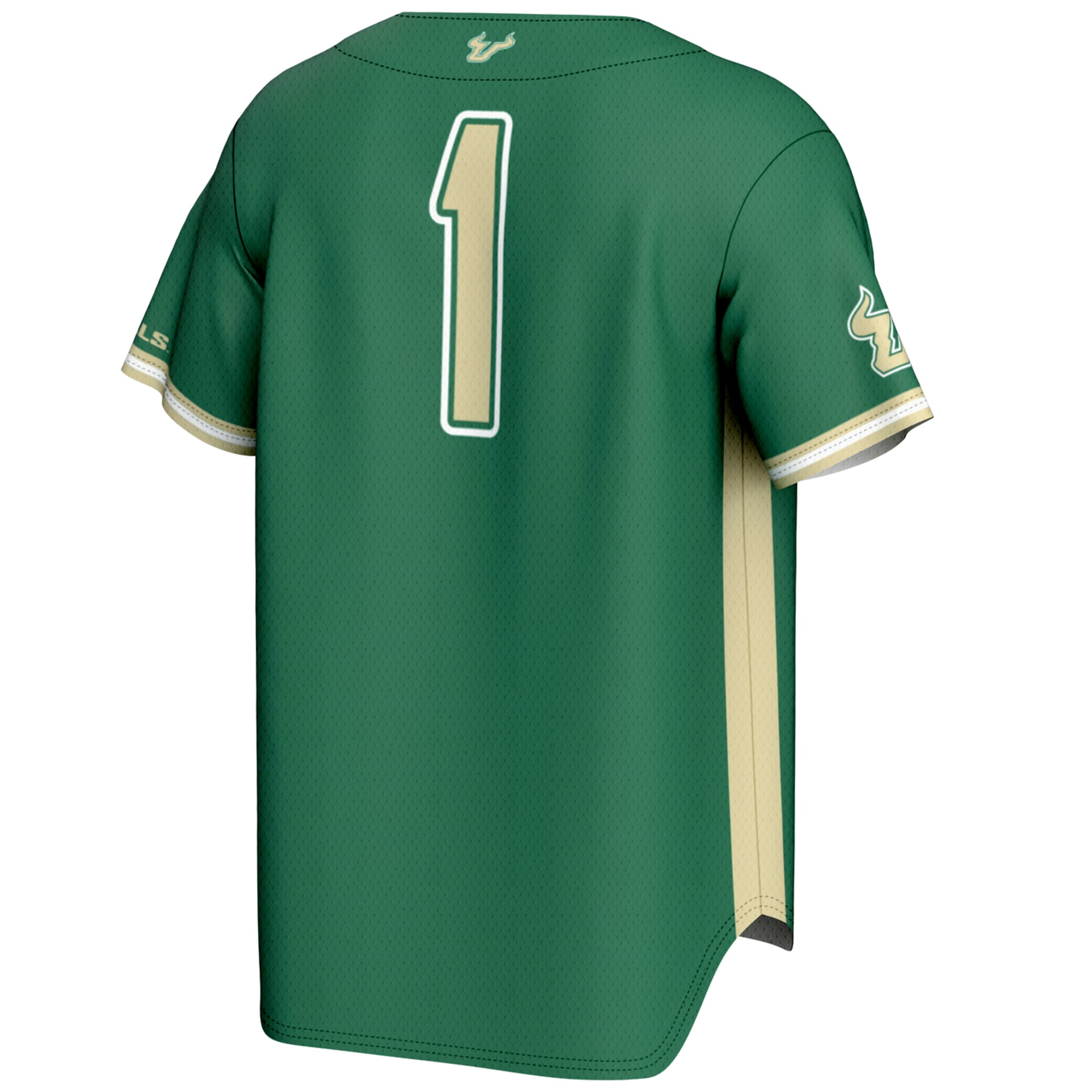[NJP] South Florida Bulls GameDay Greats Lightweight Baseball Fashion Jersey - Green