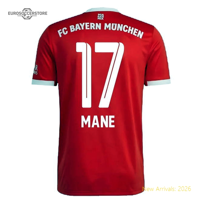 Trending 2022-2023 Bayern Munich Home Shirt (Kids) (Mane 17)