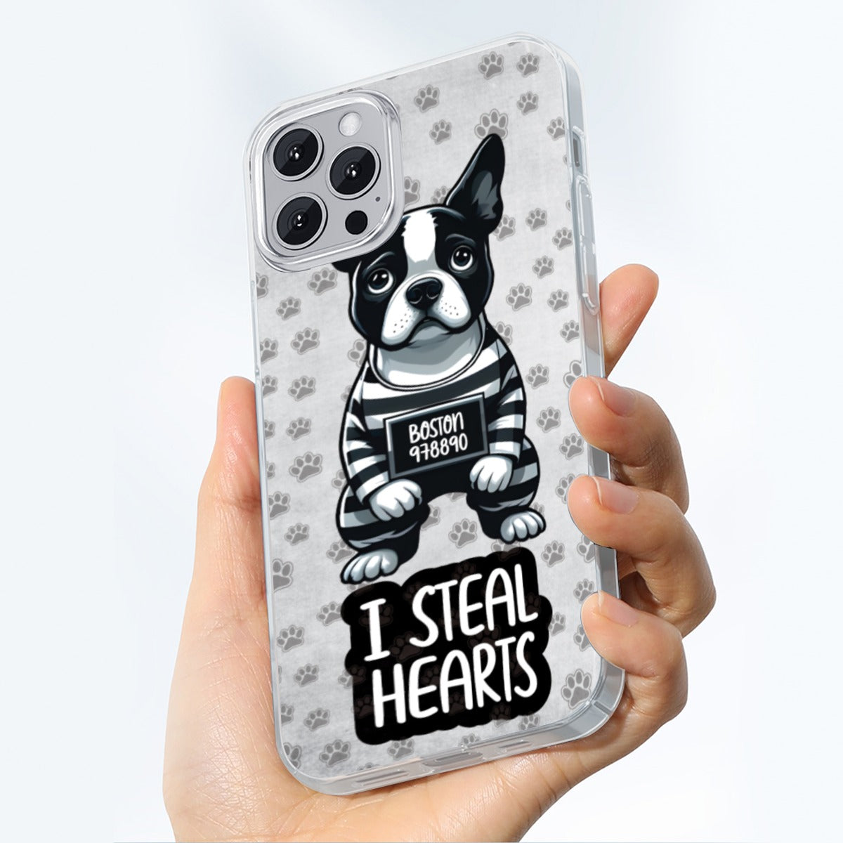 - Dog Owner Iphone Case For Boston Terrier Lovers Frenchie Themed Wear