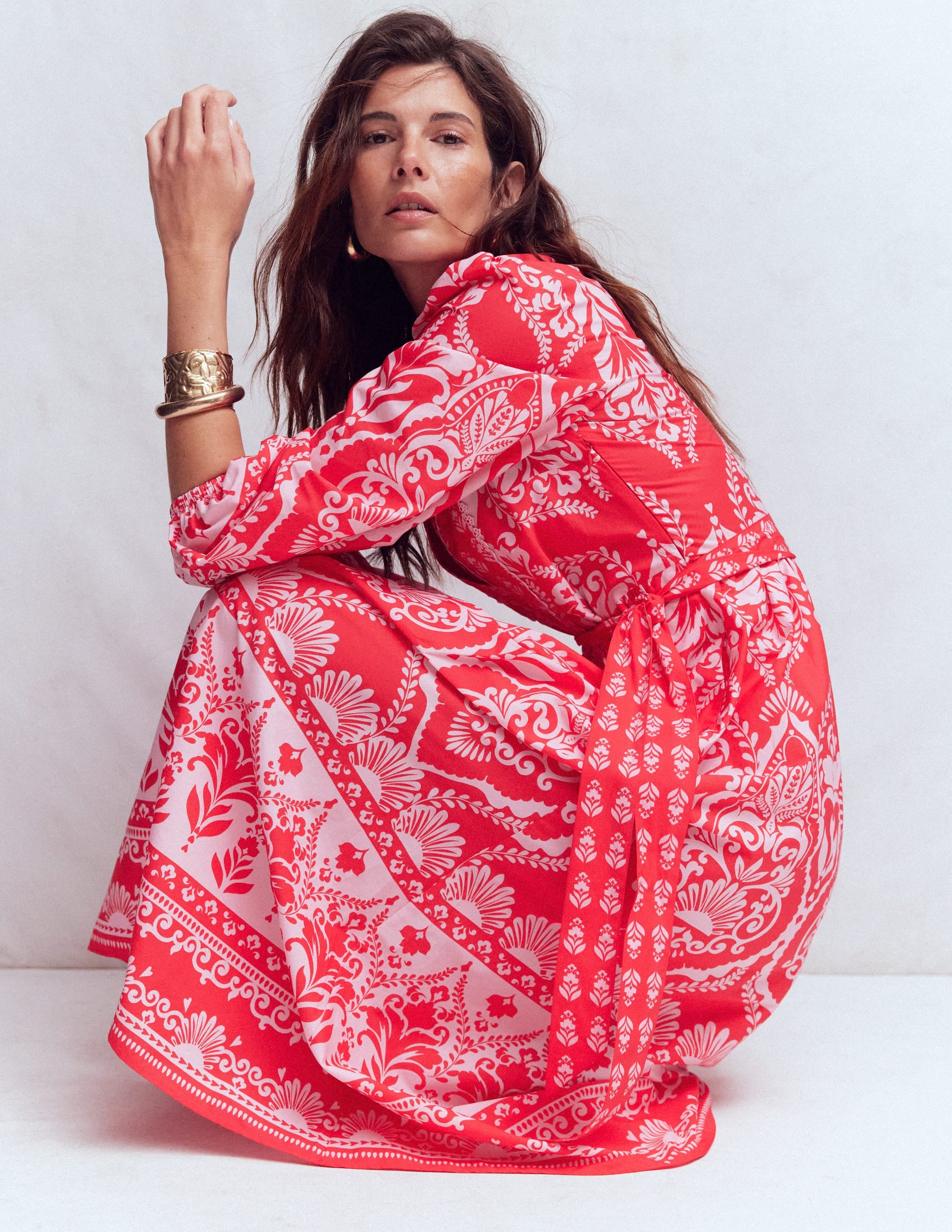 Cary Cotton Midi Dress