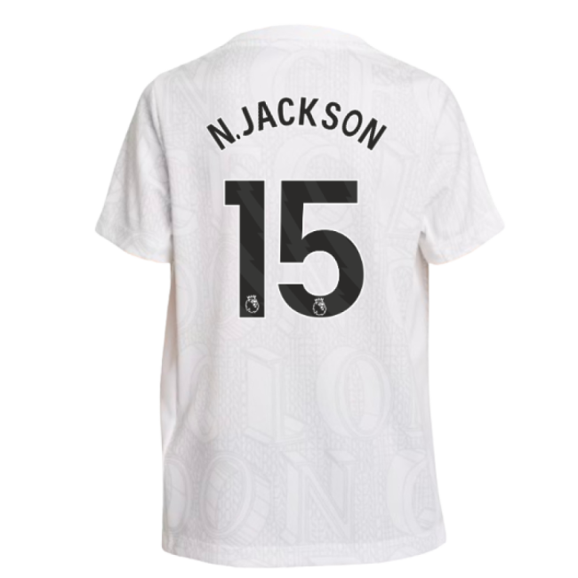 Chelsea 2025-20 Home Football Kit Jackson Name & Number L M S Kids