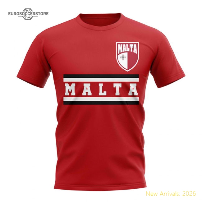 Malta 2018 Jersey Football Fan Apparel Supporter Game Day Apparel