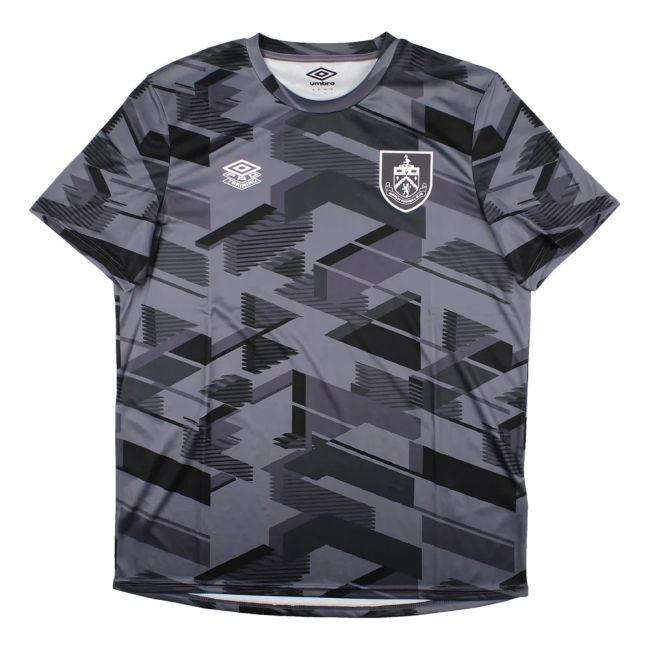 Men's 2023-2024 Burnley Warm Up Jersey (Carbon)