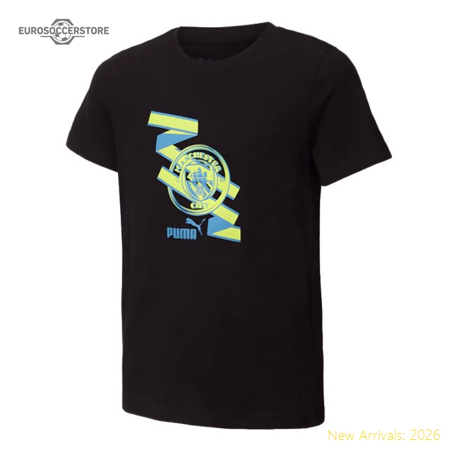Non-toxic Man City Kids Jersey 2024-2025 Aeroready Breathable