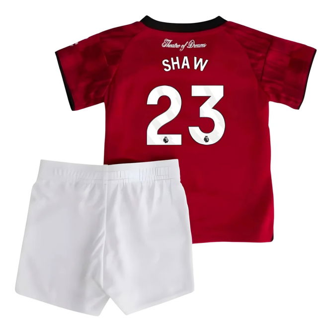 Original Replica Man Utd Home Fan Jersey for Baby (Shaw 23)