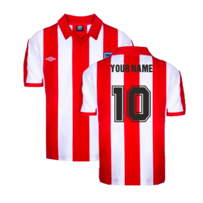Official Sunderland 1978 Umbro Retro Football Shirt (your Name)