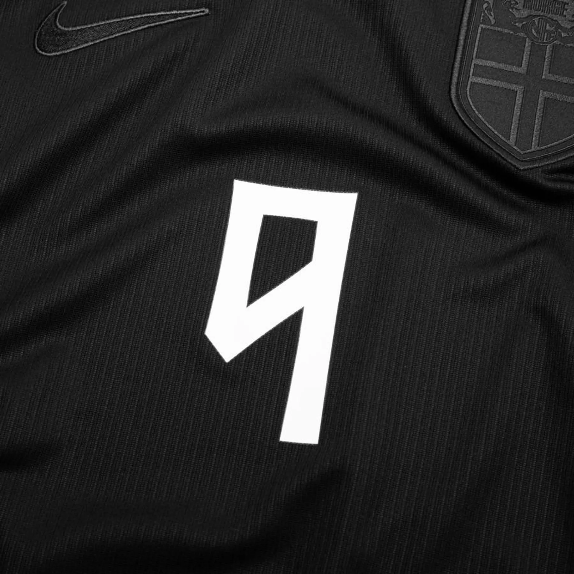 Kids Norway 2026 World Cup Away Jersey - Braut Haaland #9 | All-Black Fan Edition