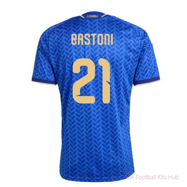 [SD] 2026/27 Italy Home Shirt (Bastoni 21)