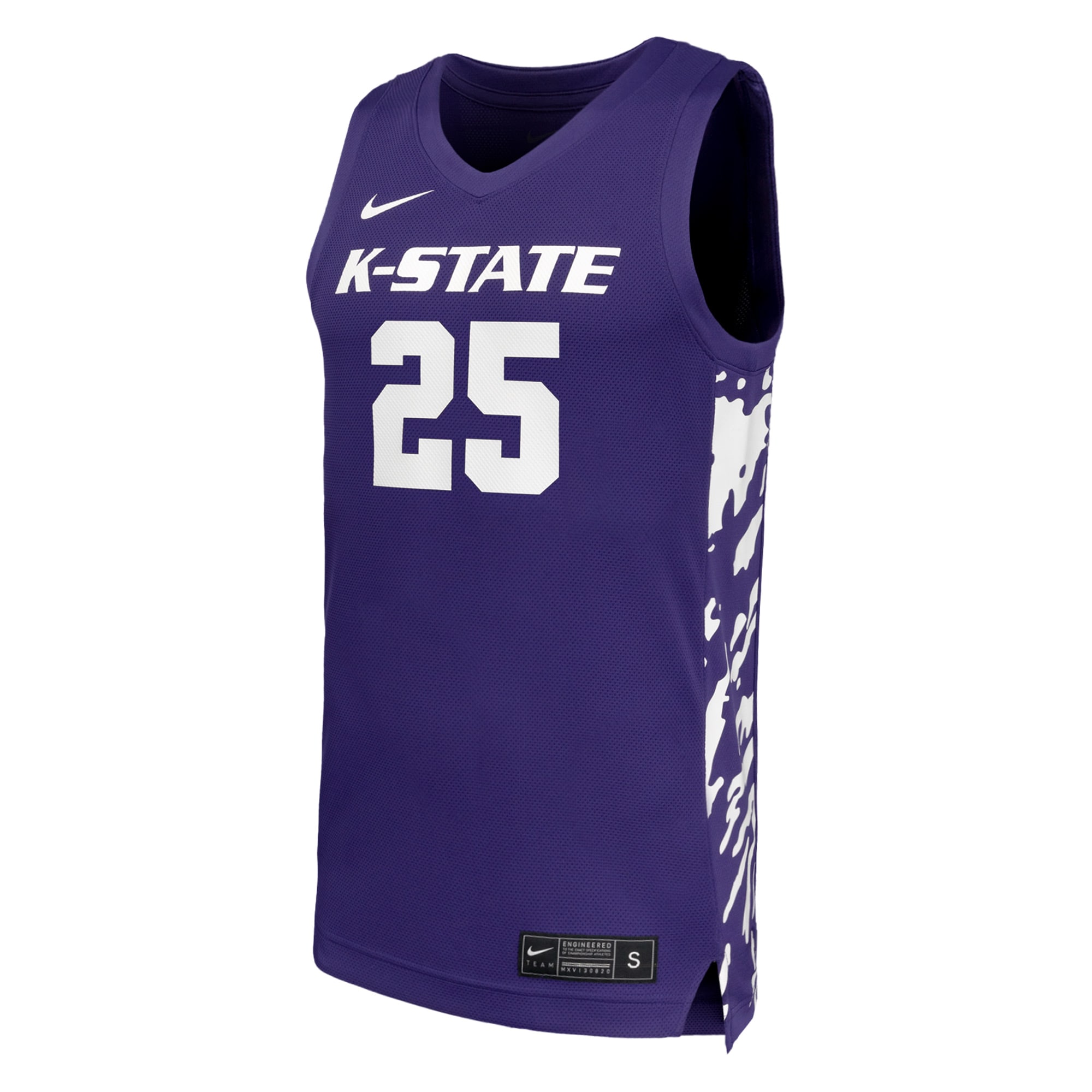 [DDG] Kansas State Wildcats Replica Basketball Jersey - Purple