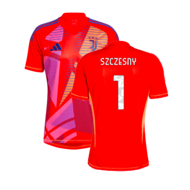 Professional-Grade 2024-2025 Juventus Home Goalkeeper Shirt (Red) (Szczesny