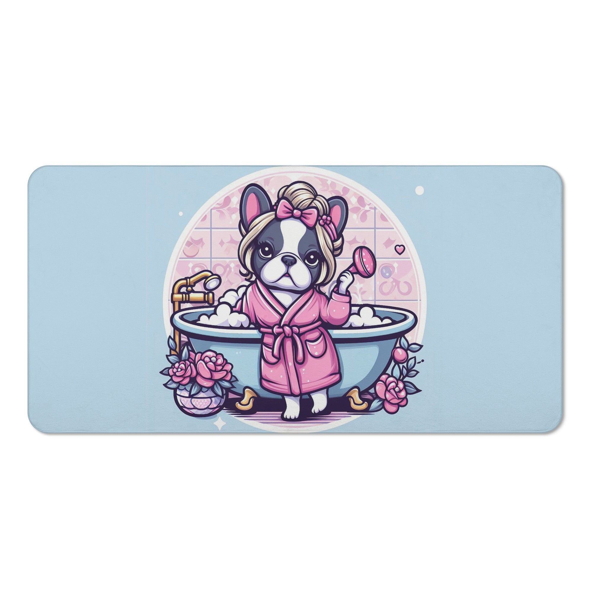 French Bulldog Dixie Bath Towel Cute Frenchie Essential