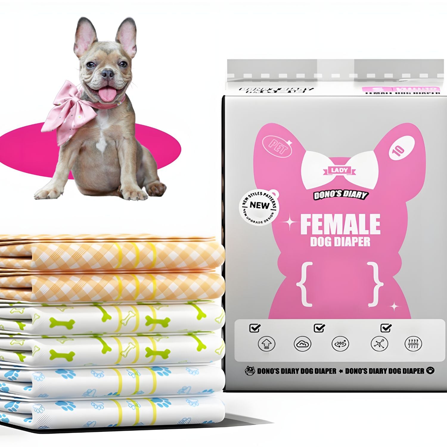 Leakproof Soft And Super Absorbent Wraps Paw Protection | Durable Build