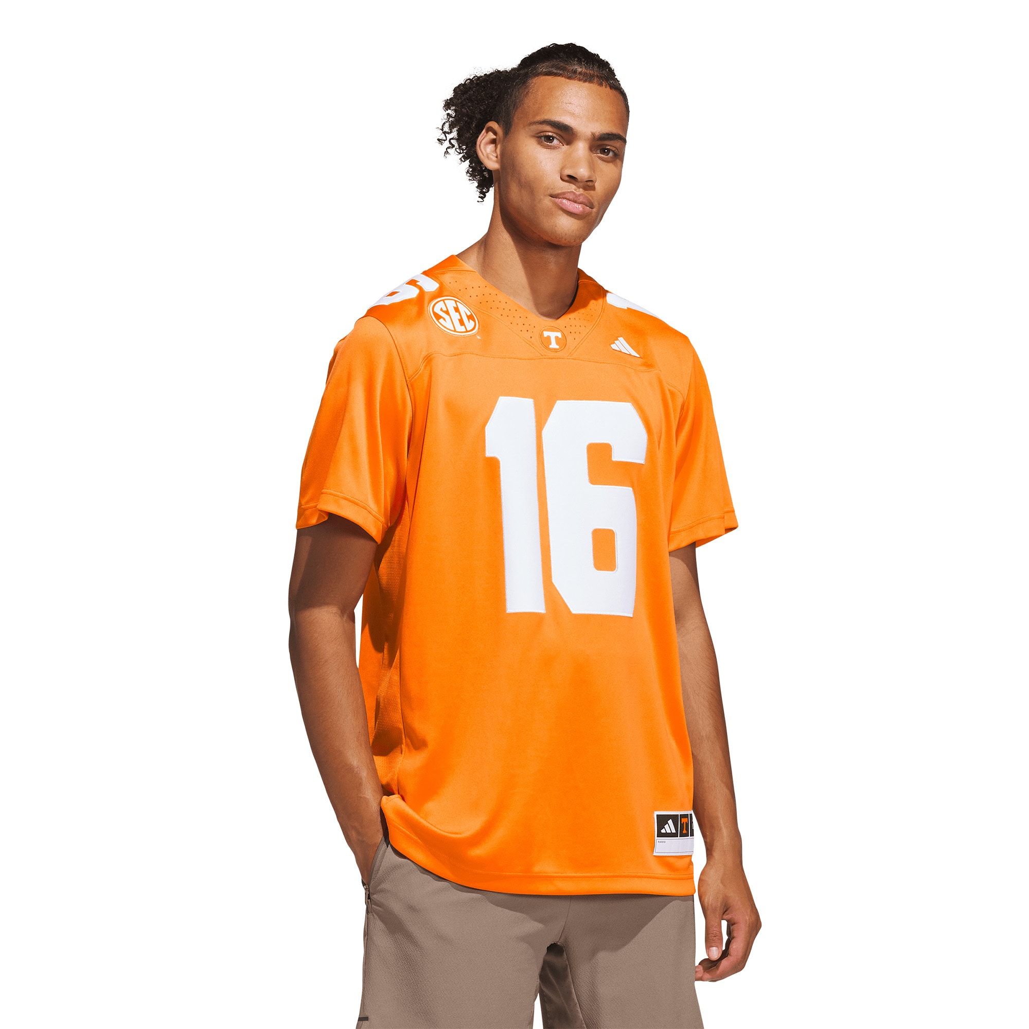 [NJP] Peyton Manning Tennessee Volunteers Home Premier Jersey - Tennessee Orange