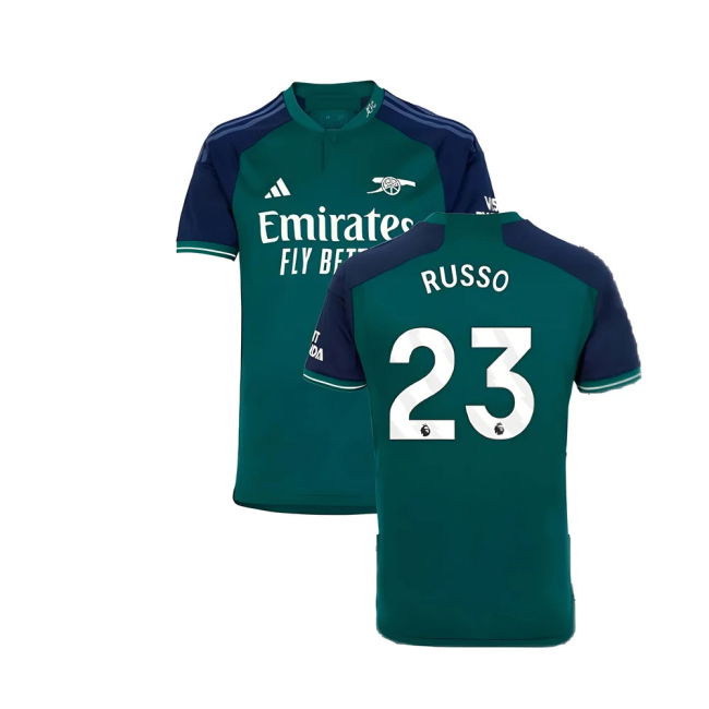 2023-20 Arsenal Authentic Third Jersey Russo #23 L S