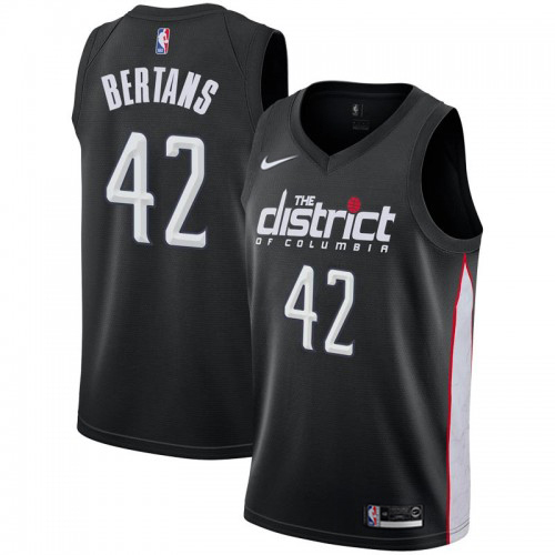 LAC Black Nike W. Wizards #42 NBA Jersey NBA Fan Apparel Game Day Wear